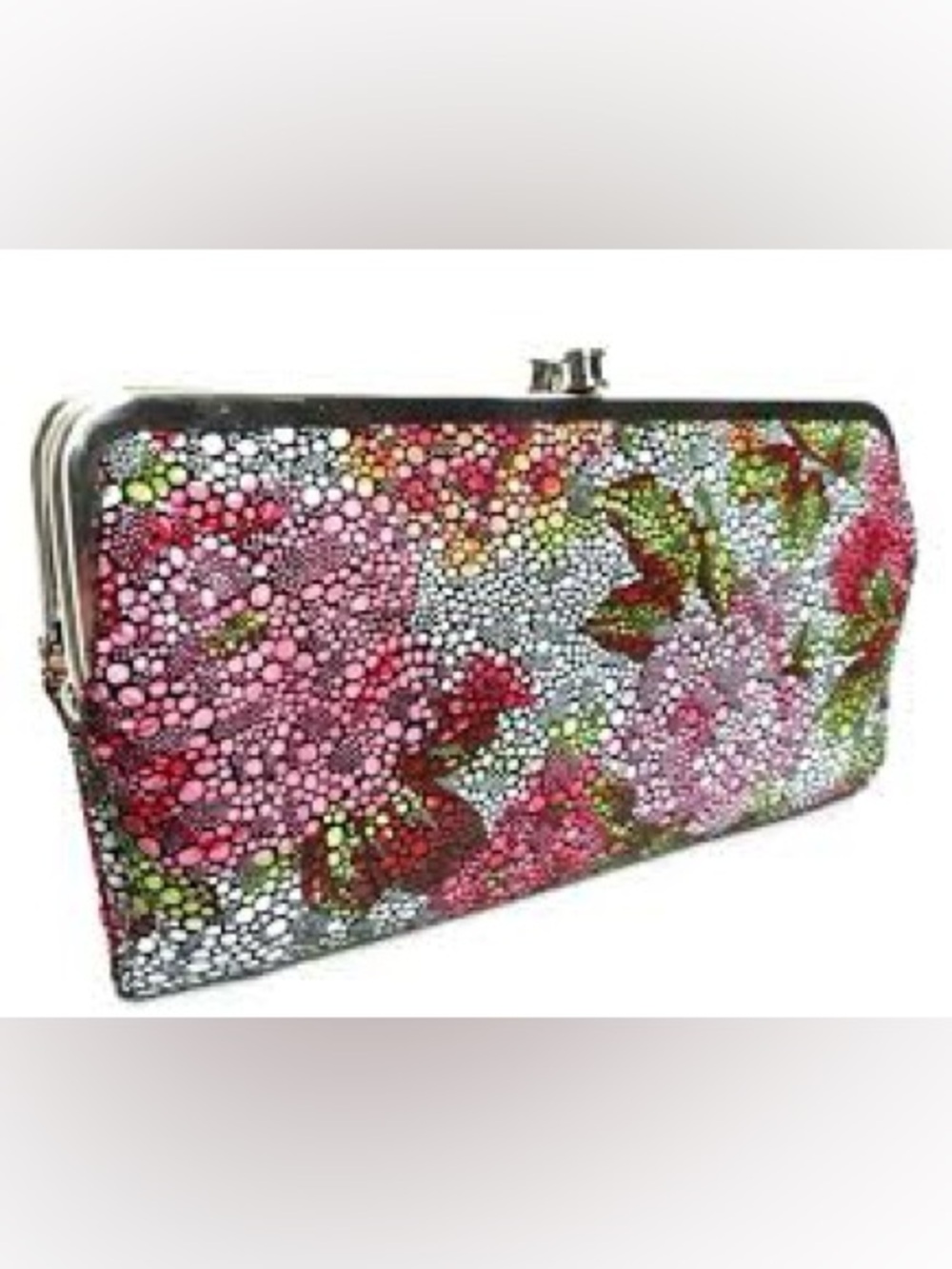 Hobo International Lauren Stingray Flower, retired Wallet